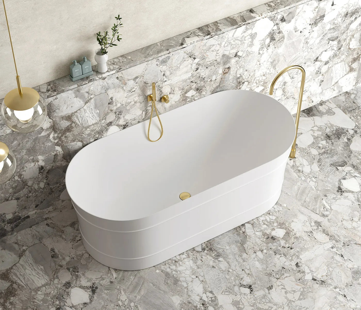 Exclusive Offer! Coogee Freestanding Non - Overflow Bathtub for Modern, Victorian & Hamptons Bathrooms