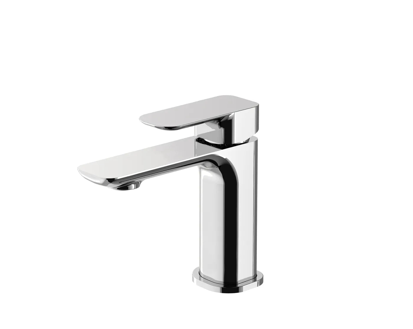 Chrome-plated Oskar Basin Mixer with Durable Finish