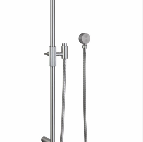 Hot Deal: CADDENCE Brushed Nickel Shower Rail (No Handheld)