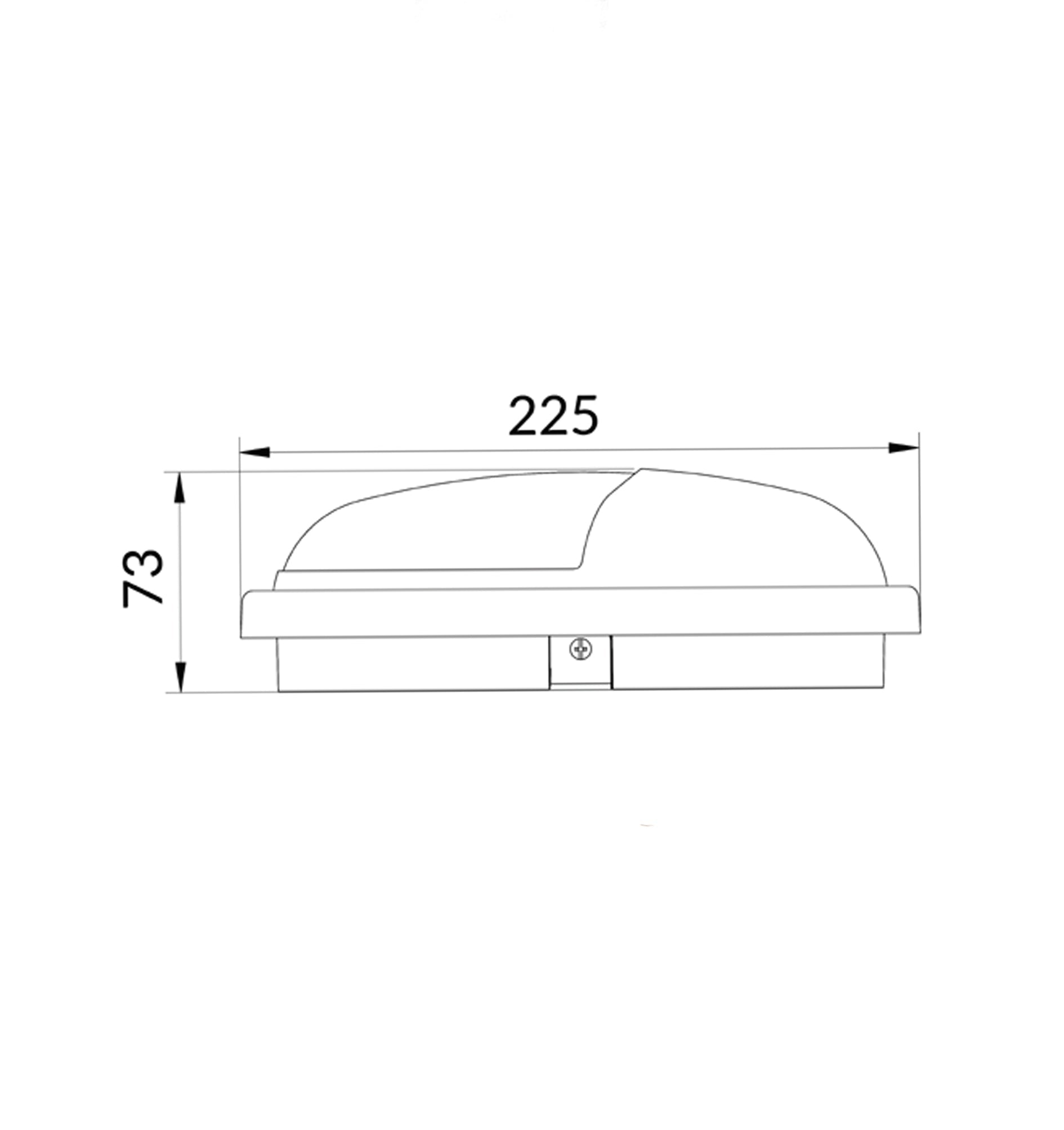 Hot Deal: Bulk IP65 LED Exterior Eyelid Bulkhead Lights for Outdoor Use