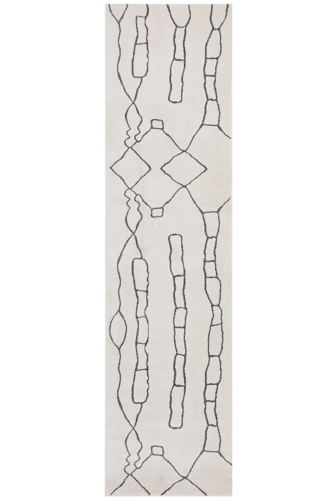 Grey Paradise Amy - Modern Power Loomed Rug from Turkey