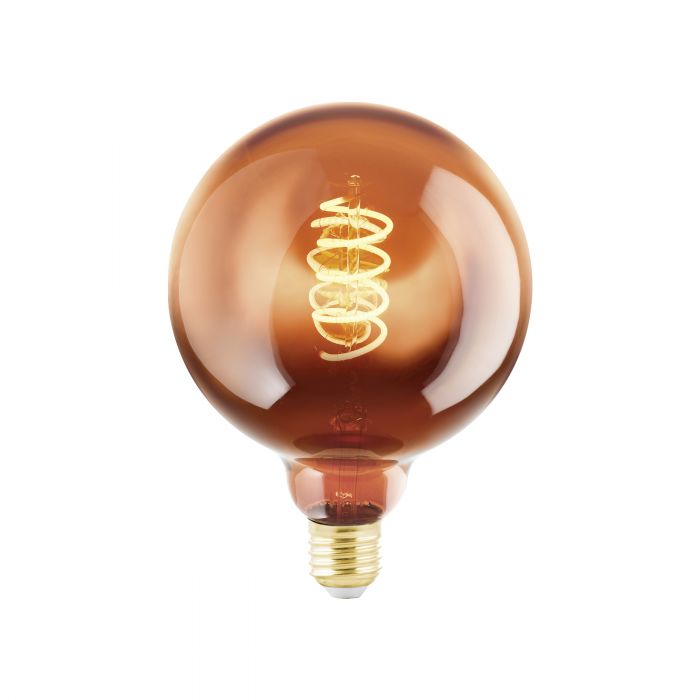 4W E27 2000K Dimmable LED G125 Coated Vaporized Bulb