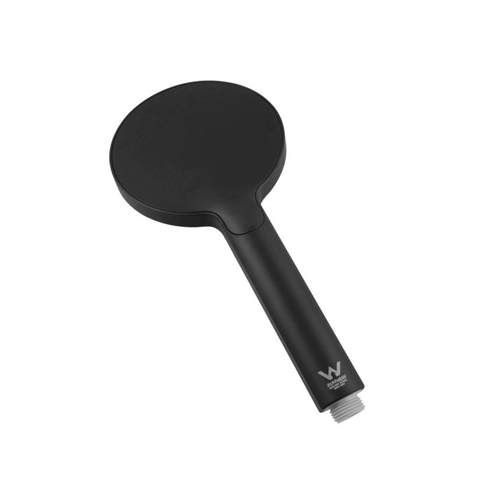 Hot Sale! PAVIA 200mm Round Twin Shower on Rail with Bottom Inlet in Matte Black