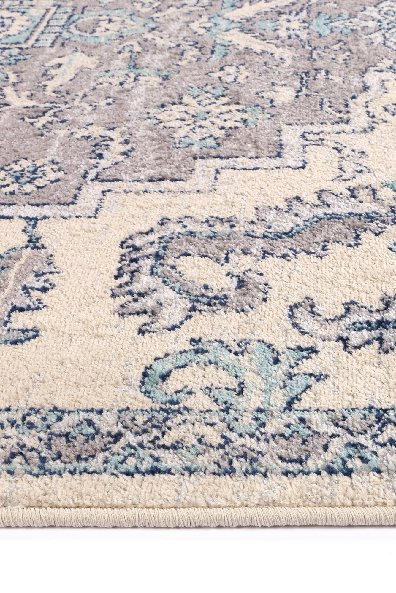 Hot Sale! Palermo Erice Grey Polypropylene Power Loomed Home Decor Rug