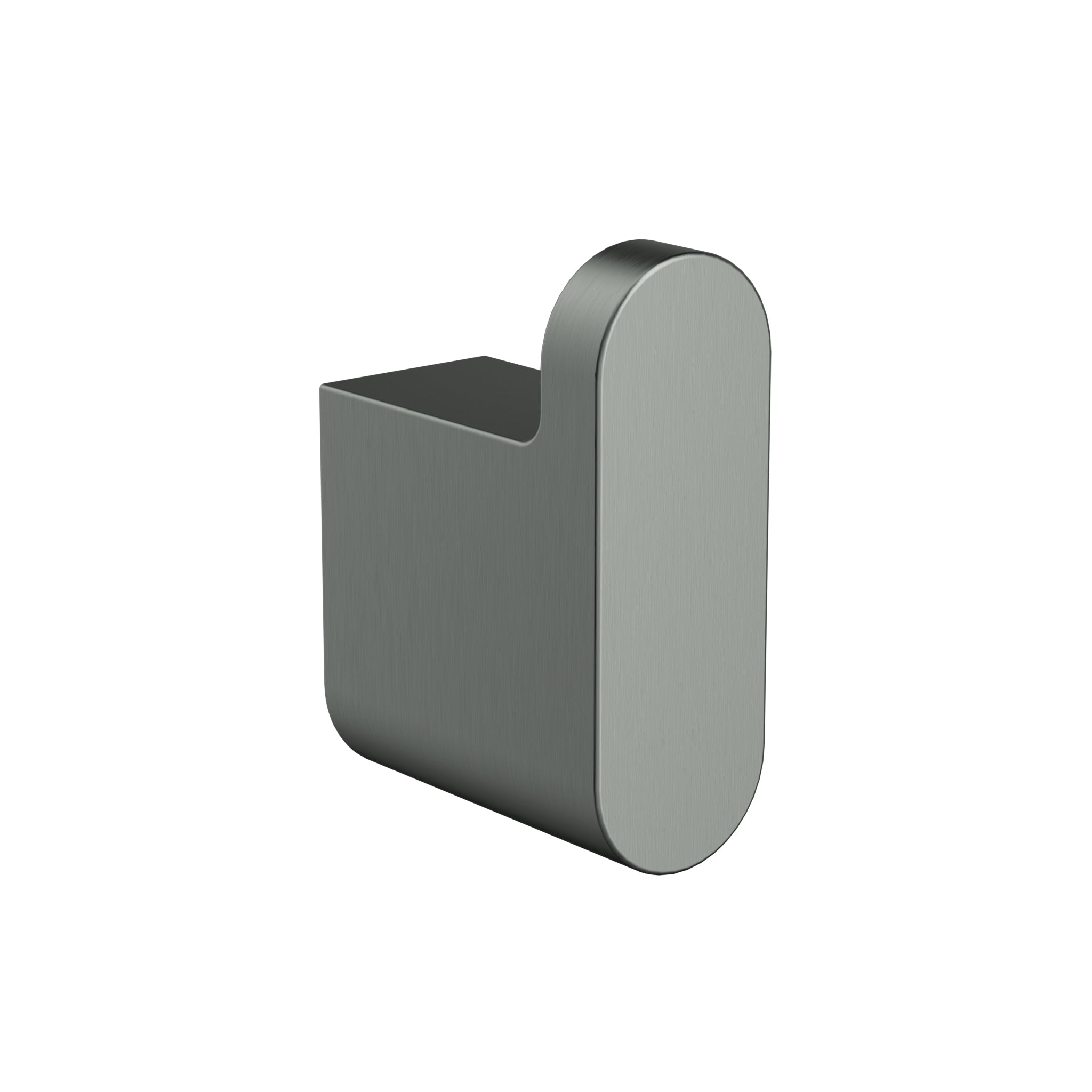 Brushed Gun Metal Finish Cora Robe Hook for Durable Use