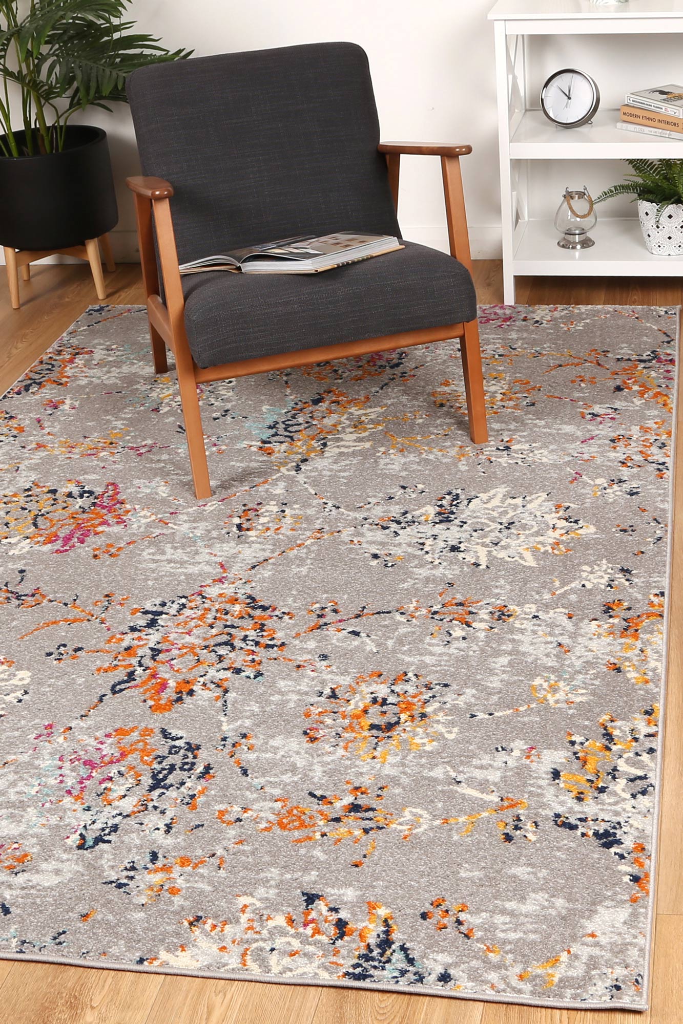 Hot Palermo Plumeria Floral Rug for Your Home