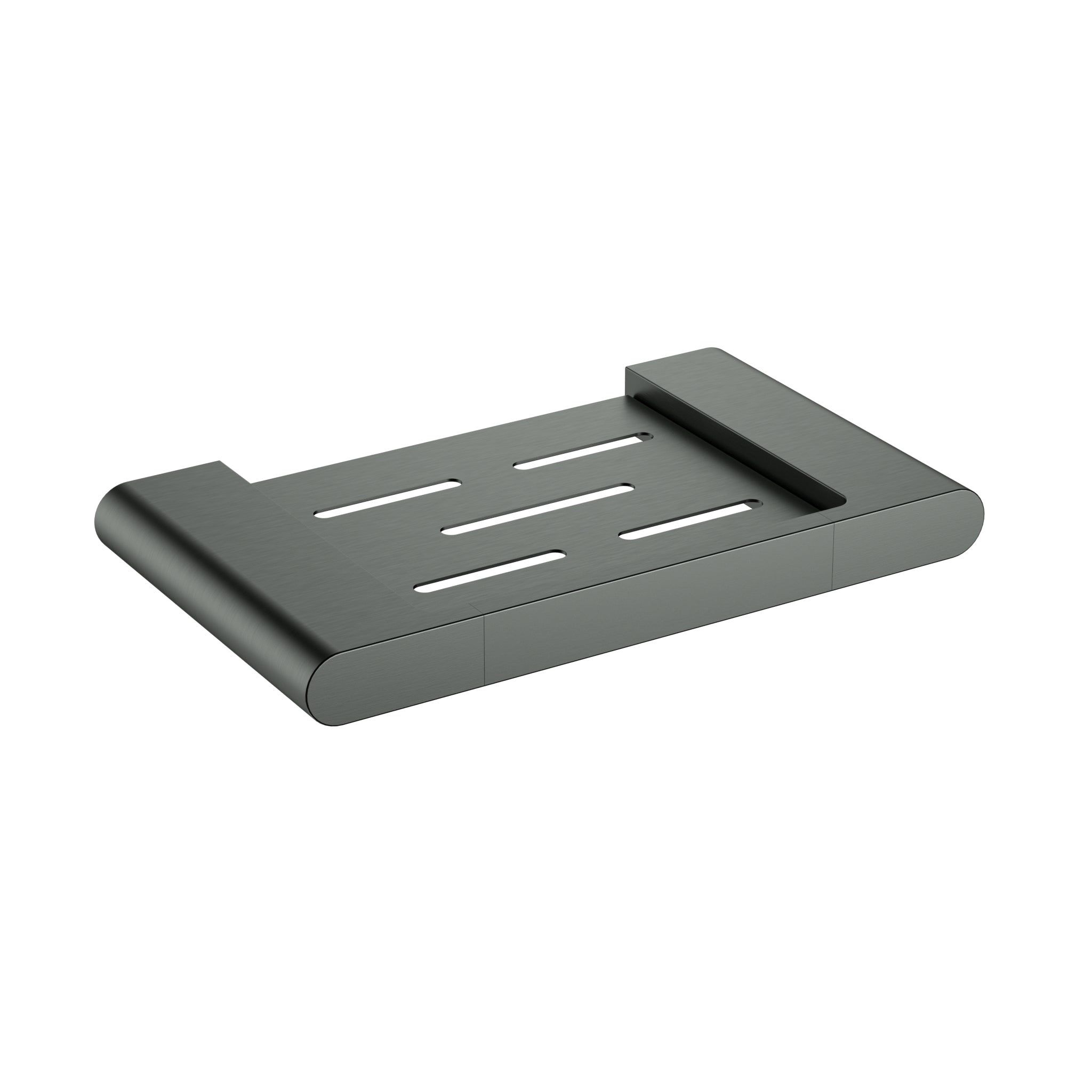 Hot Deal: Brushed Gun Metal Cora Soap Holder