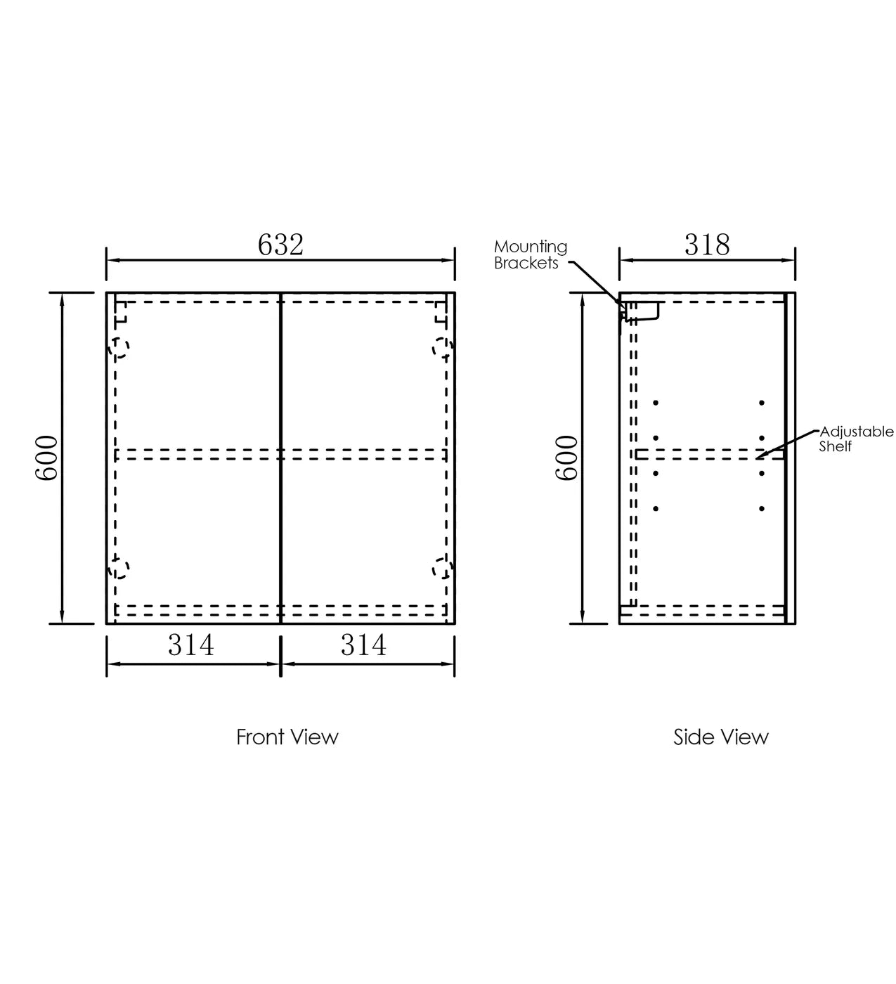 Byron Natural Oak Laundry Cabinet Set with Stone Top - 1715x600x2100mm (Style B), Great Deal!