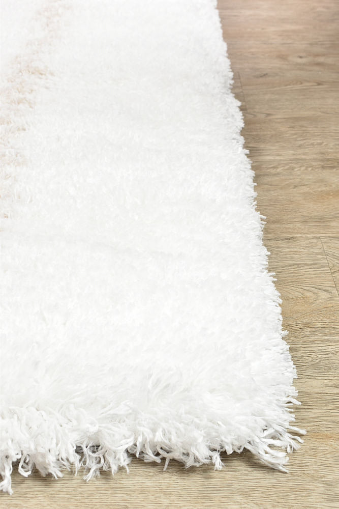 Cobi Soft Beige and White Machine-Made Rug 8745A for Modern Homes