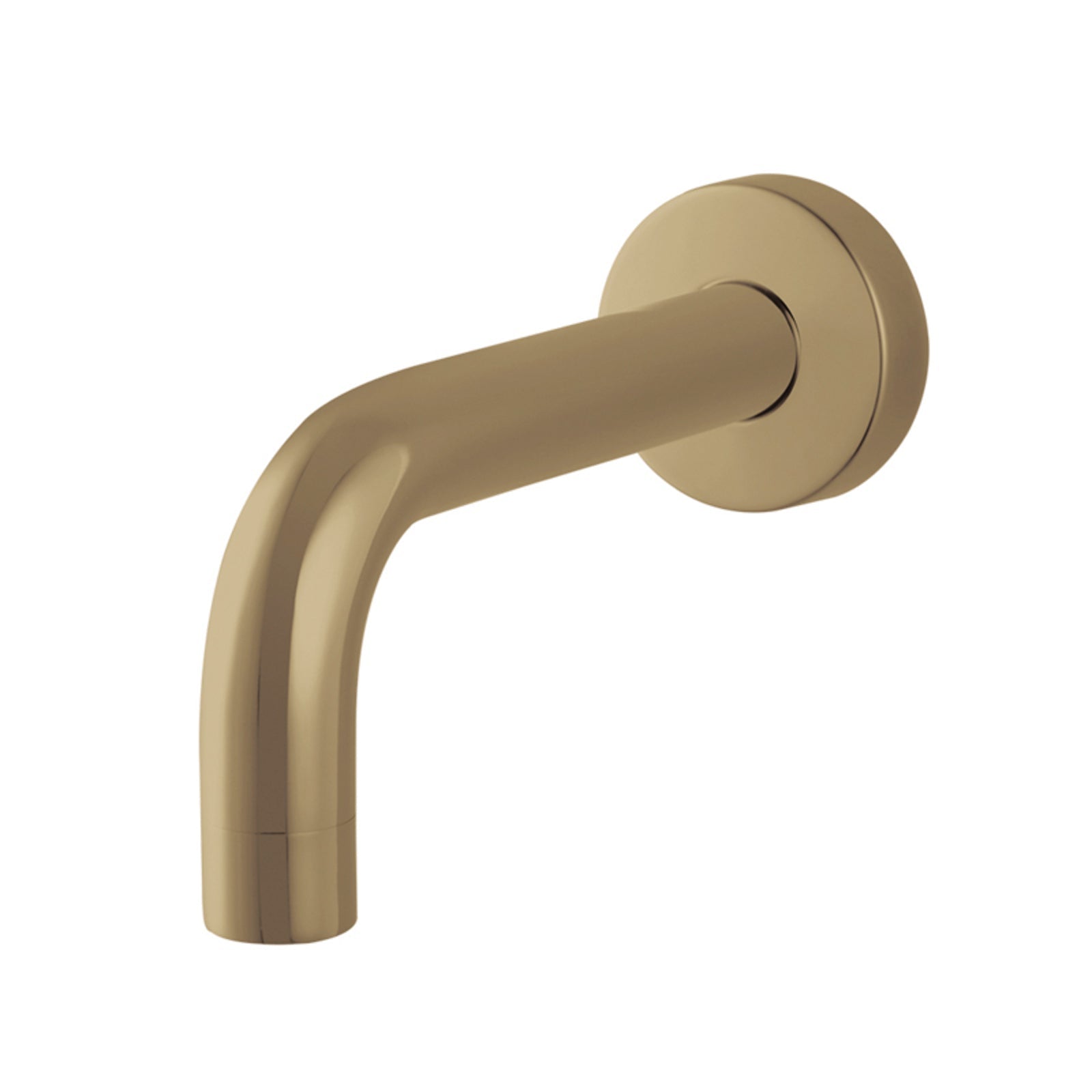 Hot Sale! Pentro Round Bath Spout with Brushed Yellow Gold Finish for Modern Bathrooms