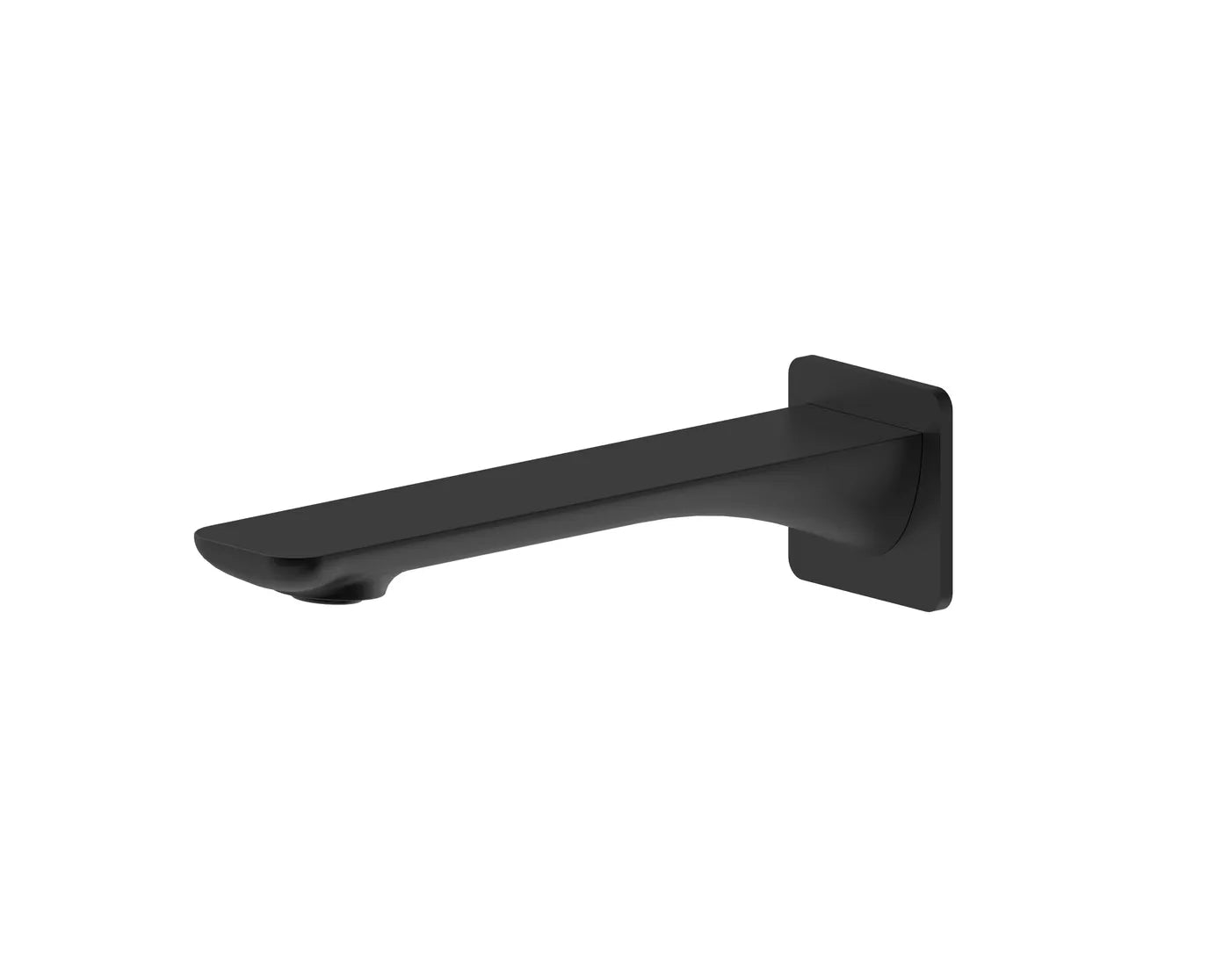 Matte Black Electroplated PVD Durable Oskar Bath Spout
