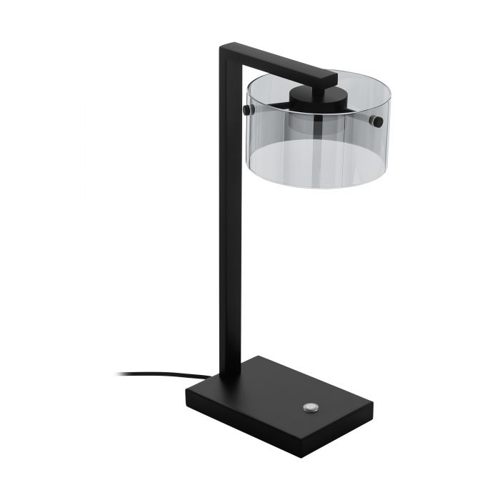 Stylish Steel Black COPILLOS Table Lamp with Integrated LED