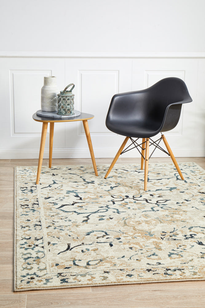 Exclusive Oxford Traditional Bone Rug - Power Loomed with 11mm Pile in Various Sizes