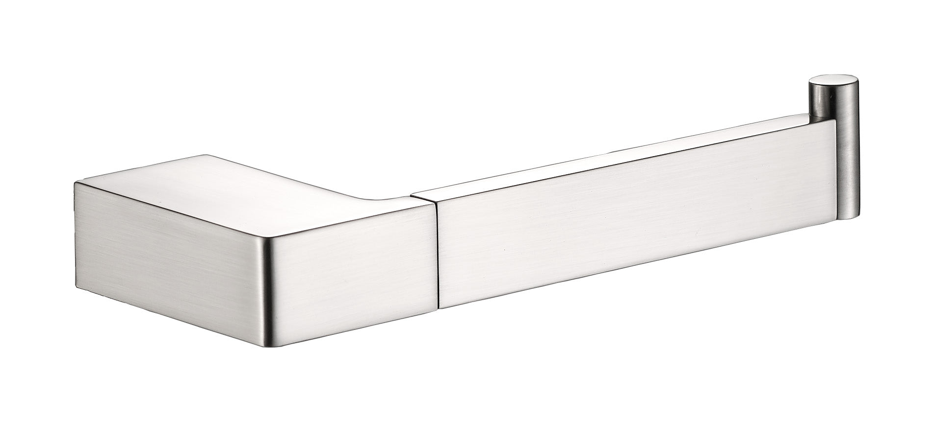 High - Quality Brushed Nickel Ceramic Toilet Roll Holder for Long - Lasting Use