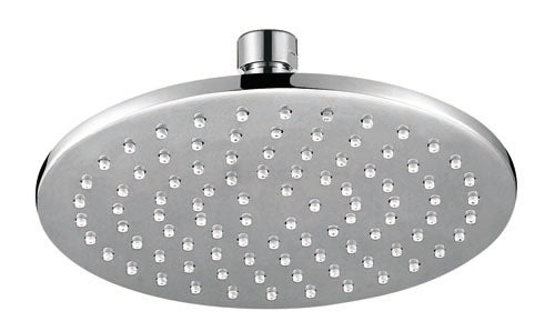 200mm Chrome Cora Overhead Round Brass Shower Head
