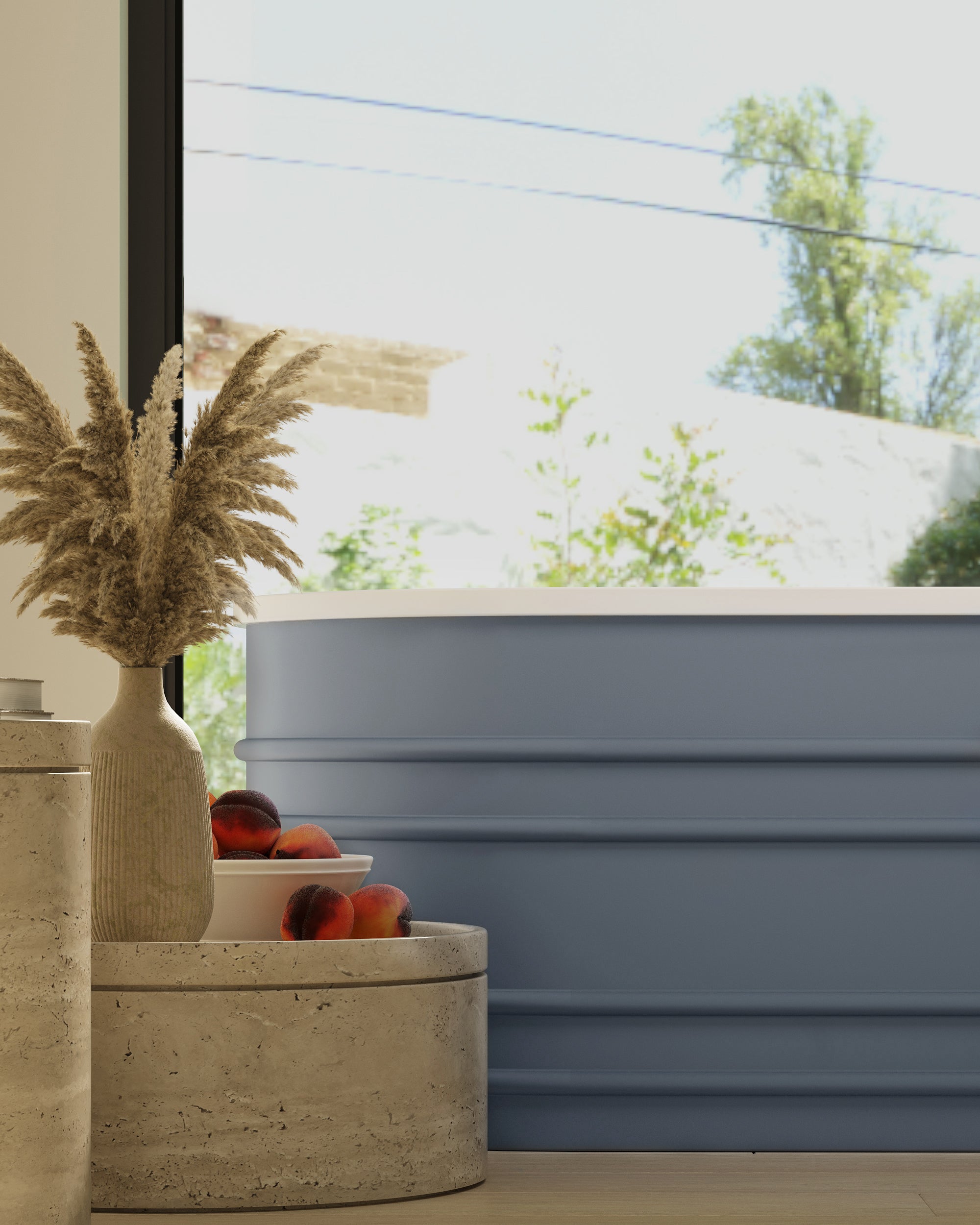 BUCCIANO 1675mm Non-overflow Freestanding Bathtub - Timeless Design for Your Bathroom