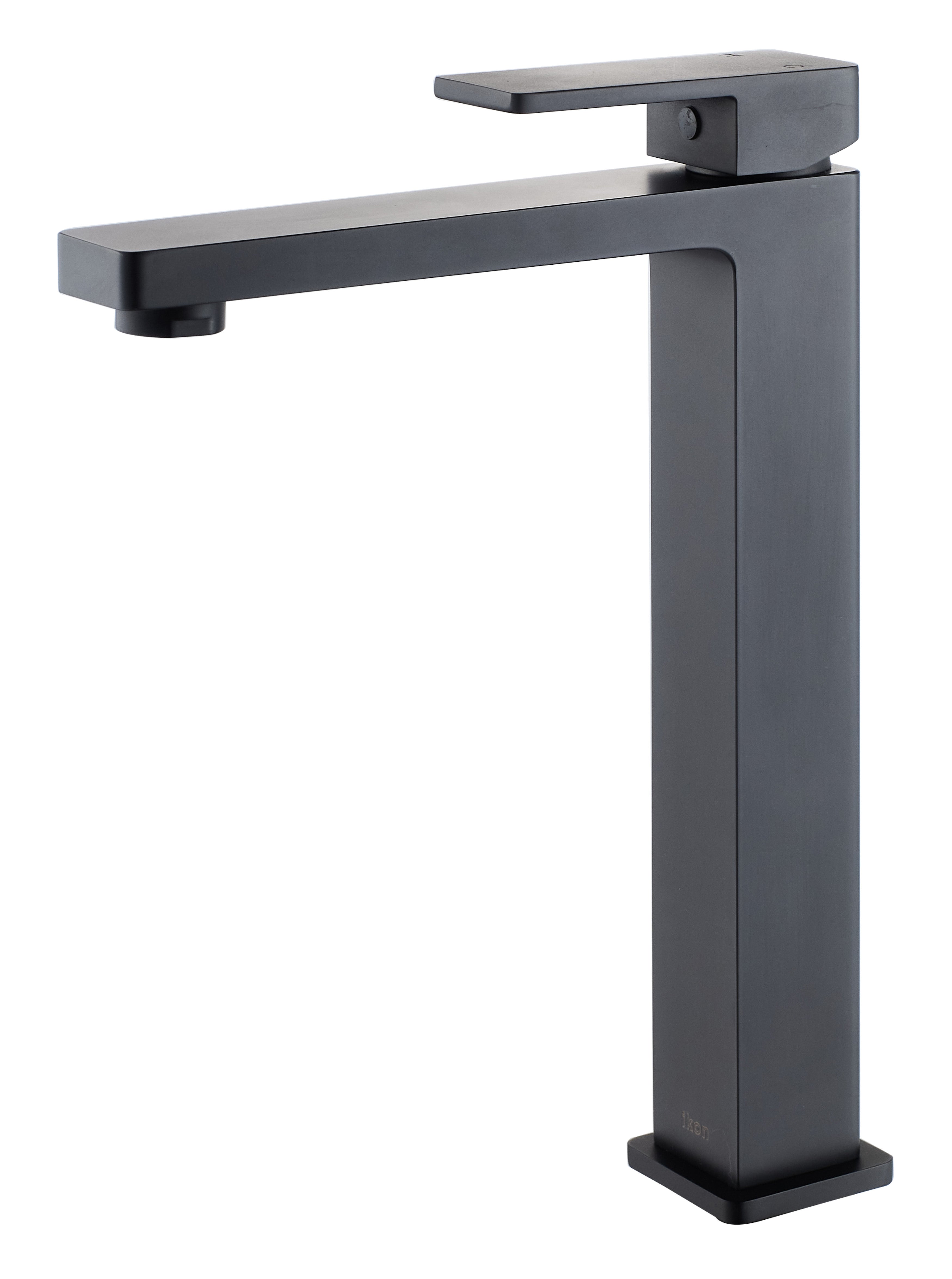 Hot Sale! Matte Black High Rise Ceramic Basin Mixer for Modern Bathrooms