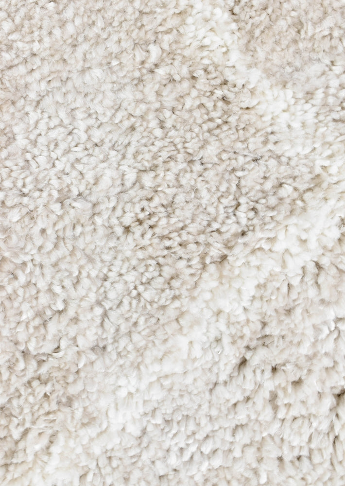 Hot! Cream Beige Palermo Shaggy Rug 0B482A