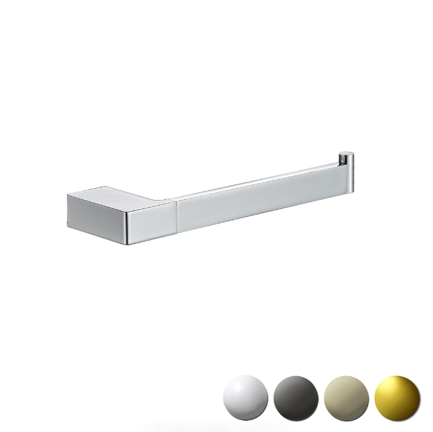 Chrome Finish Ceramic Towel Bar with 7-Year Warranty
