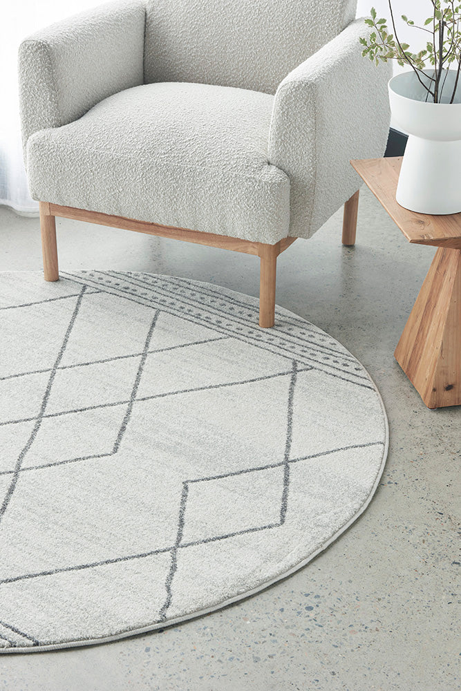 Hot Sale! Paradise Gina Round Polypropylene Power Loomed Rug for Living Space
