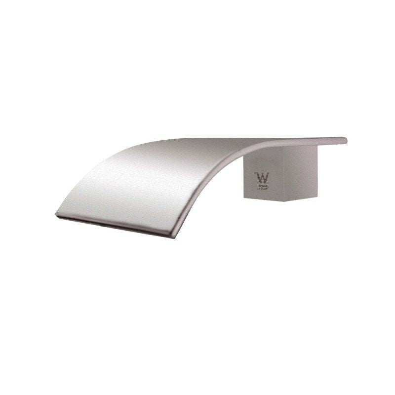 Hot Sale! Brushed Nickel Wall - Mounted Waterfall Spout for Bathtubs and Basins