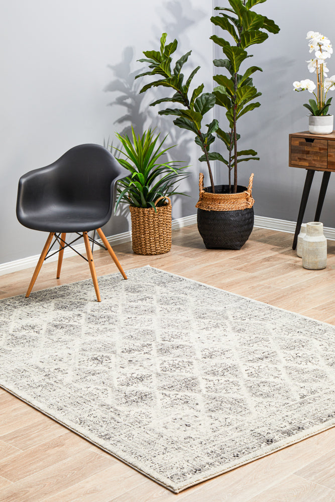 Hot Deal! Century 999 Grey Power - Loomed Polypropylene Rug for Modern Homes
