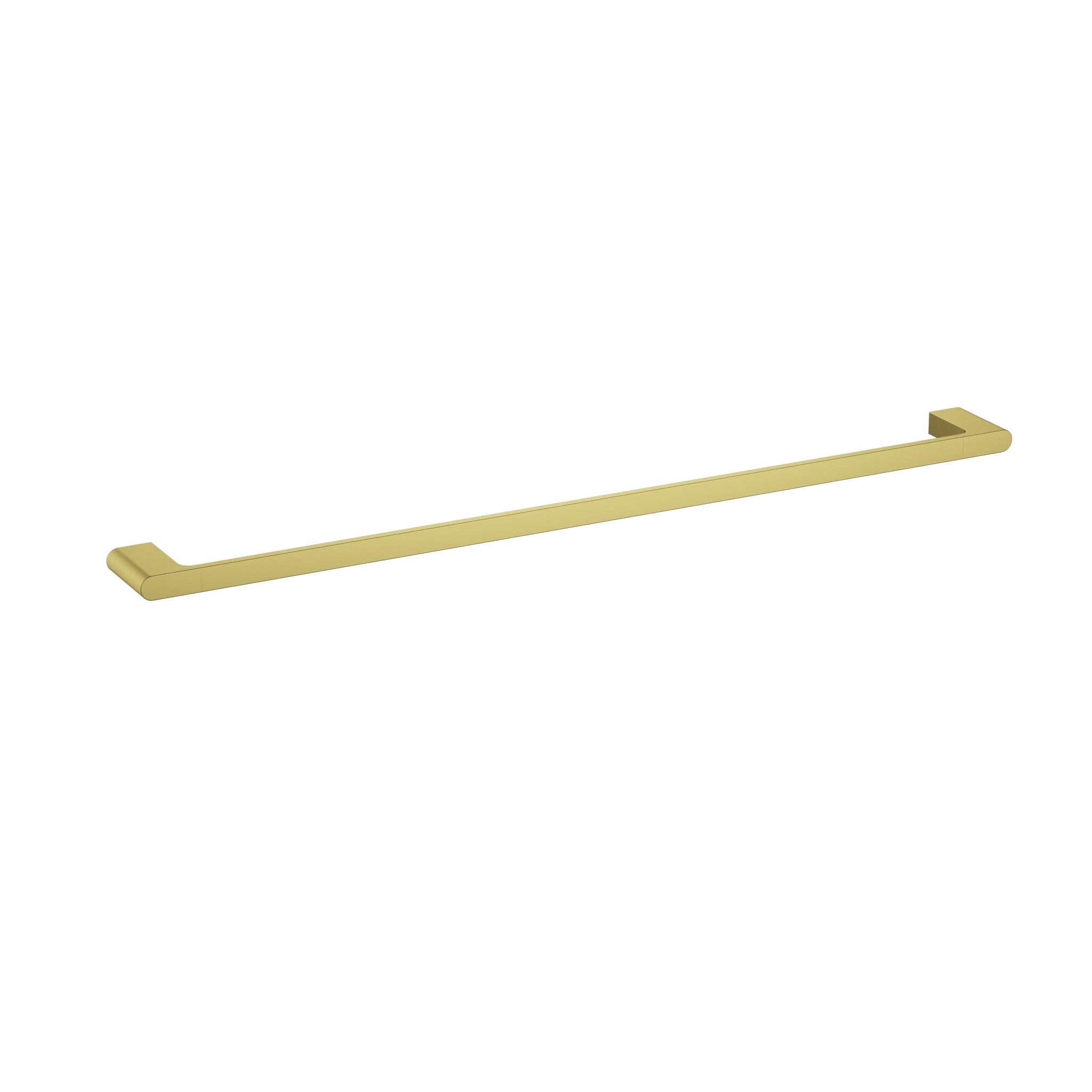 Hot Sale! 800 mm Brushed Gold Single Cora Towel Rail for Bathroom