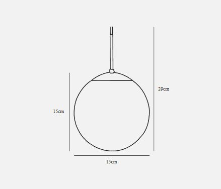Nordlux Opal White Glass Pendant Light - Elegant Indoor Lighting for Dining Room