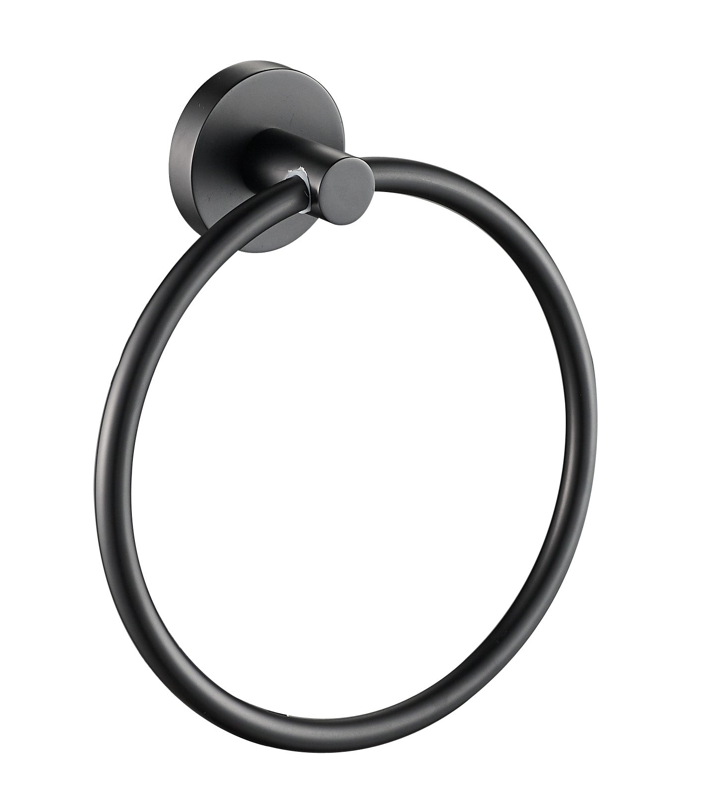 Hot Sale! Otus Round Towel Ring in Stylish Brushed Gun Metal Finish