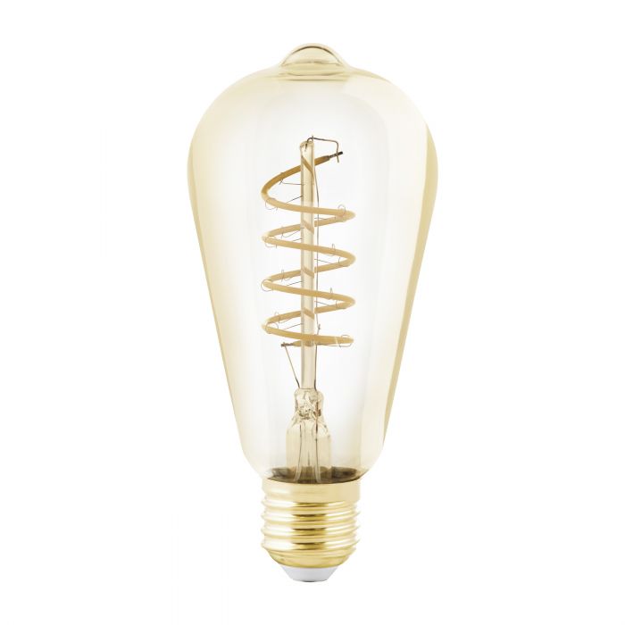 Special Offer: 6PCS 4W E27 2200K Dimmable LED St64 Amber Bulbs for Home Lighting