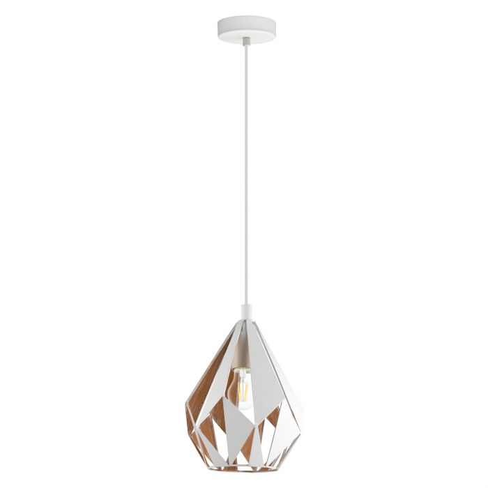 Honey Gold Steel CARLTON1 01N Pendant Light - Stunning Design