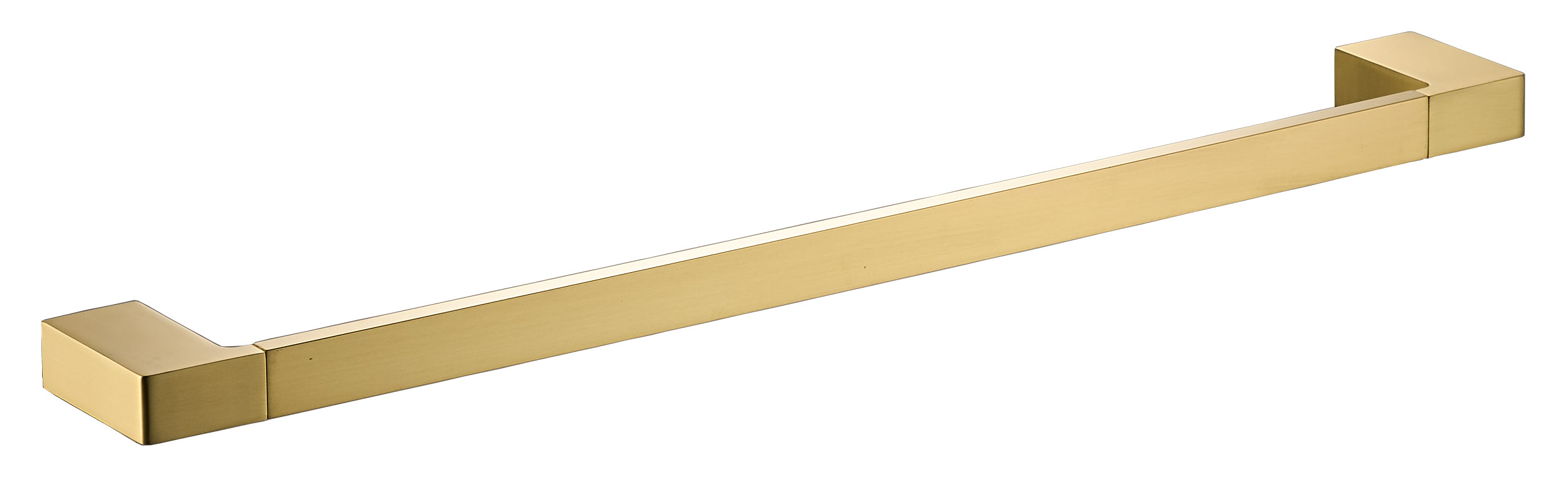 Hot Deal! 800 mm Brushed Gold Single Ceramic Towel Rail for Your Bathroom