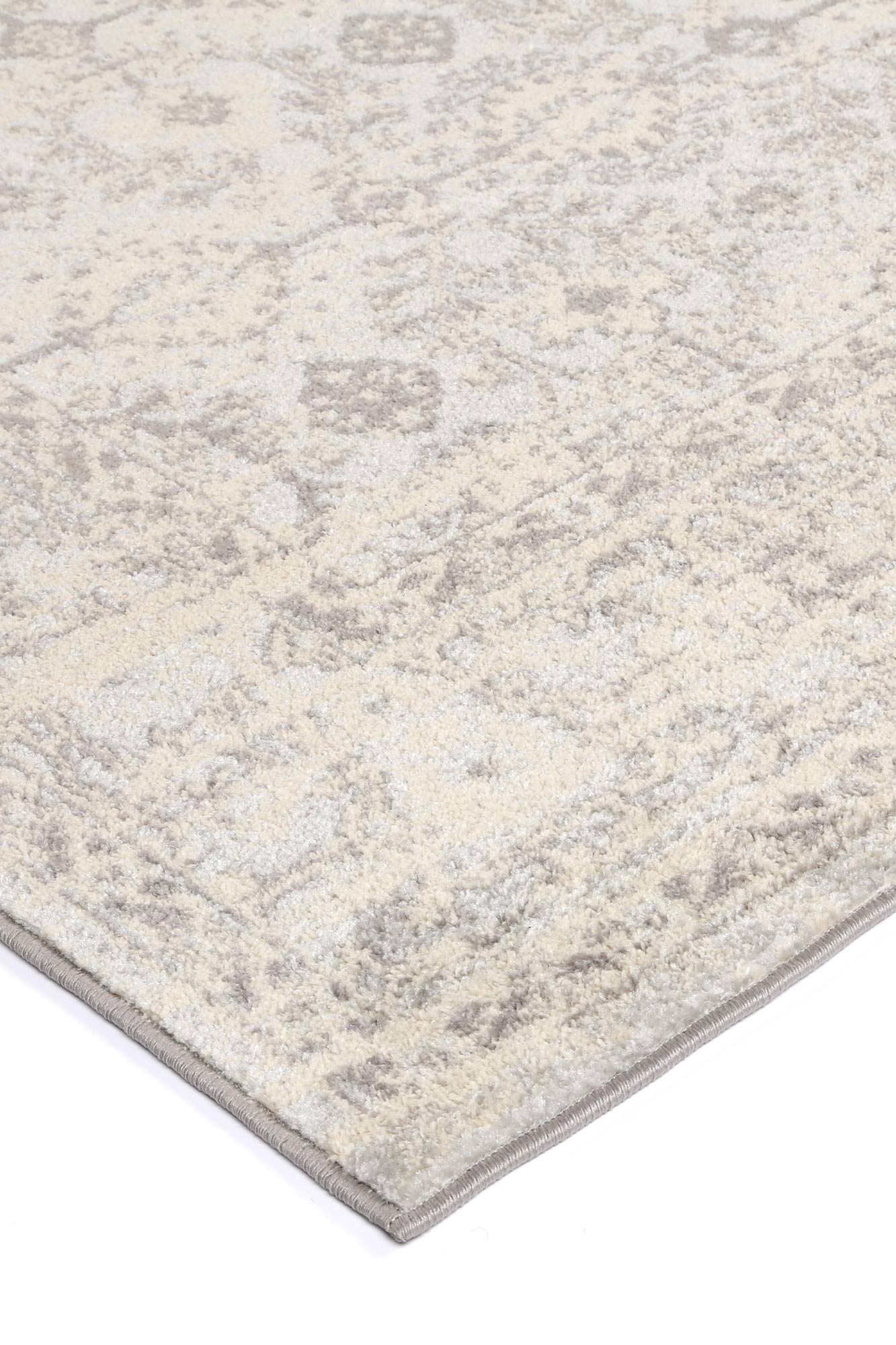 80 x 300cm Palermo Enna Durable Grey Rug for Home Decor