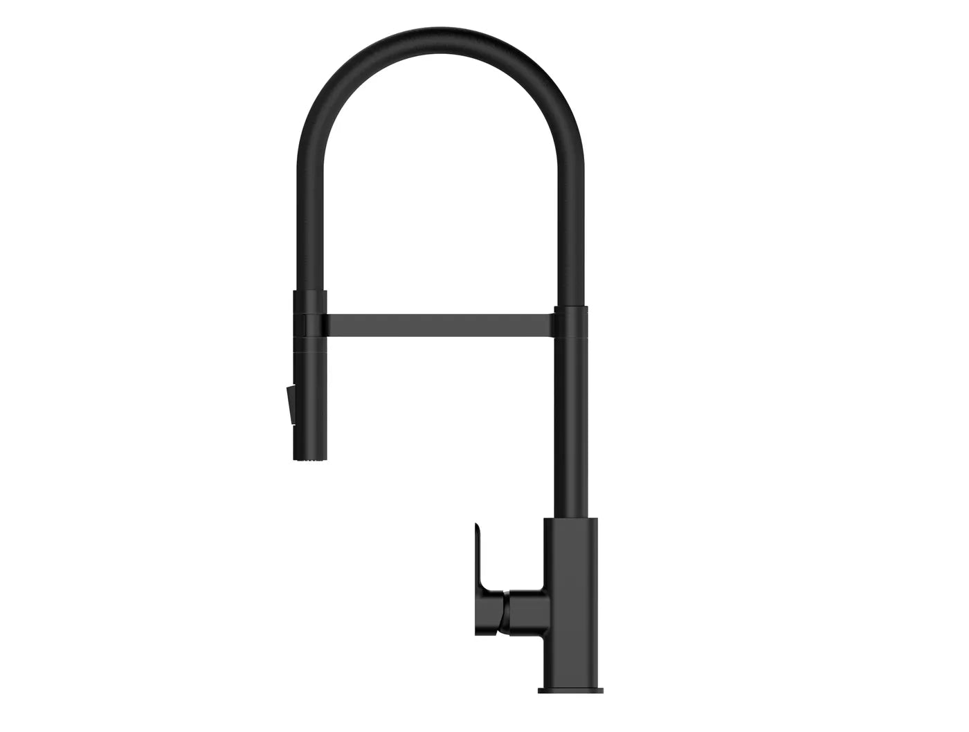 Hot Sale Oskar Matte Black Pull-Out Kitchen Sink Mixer for Versatile Kitchen Use