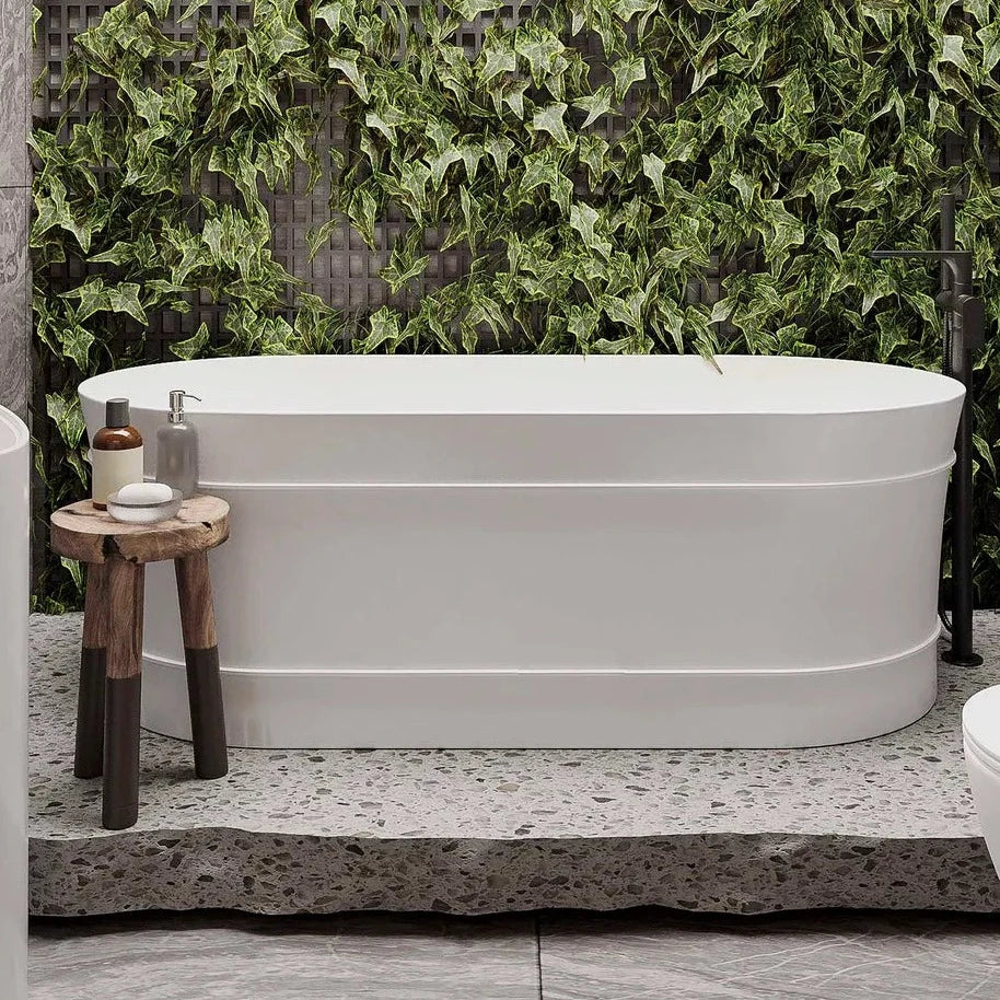 Exclusive Offer! Coogee Freestanding Non - Overflow Bathtub for Modern, Victorian & Hamptons Bathrooms