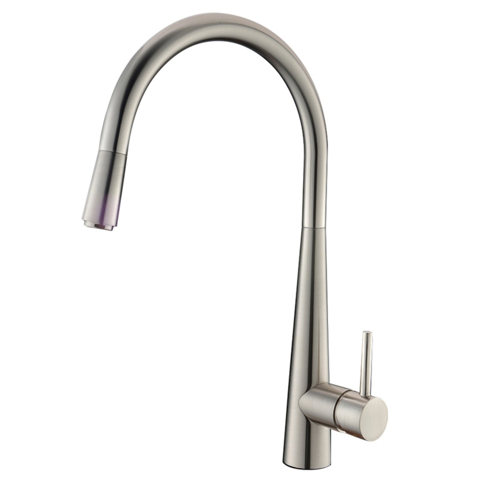 Hot Sale! Pentro Kitchen Mixer with Brushed Nickel Finish and Pull - Out Spout