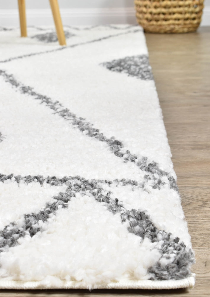 Hot Sale! Palermo Dark Grey Shaggy Rug 0B586A