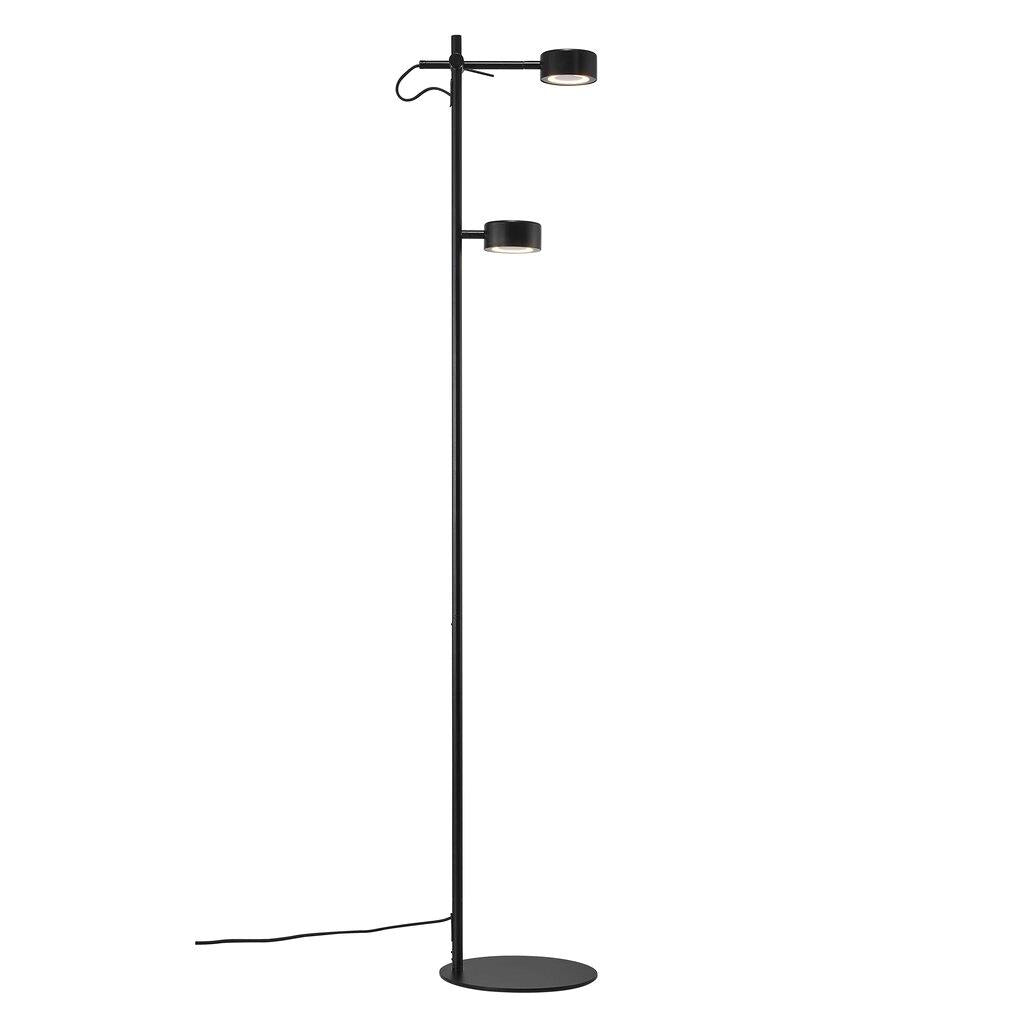 Hot Sale! Clyde Black Floor Lamp - Ideal for Reading with Mood - Adjusting Function