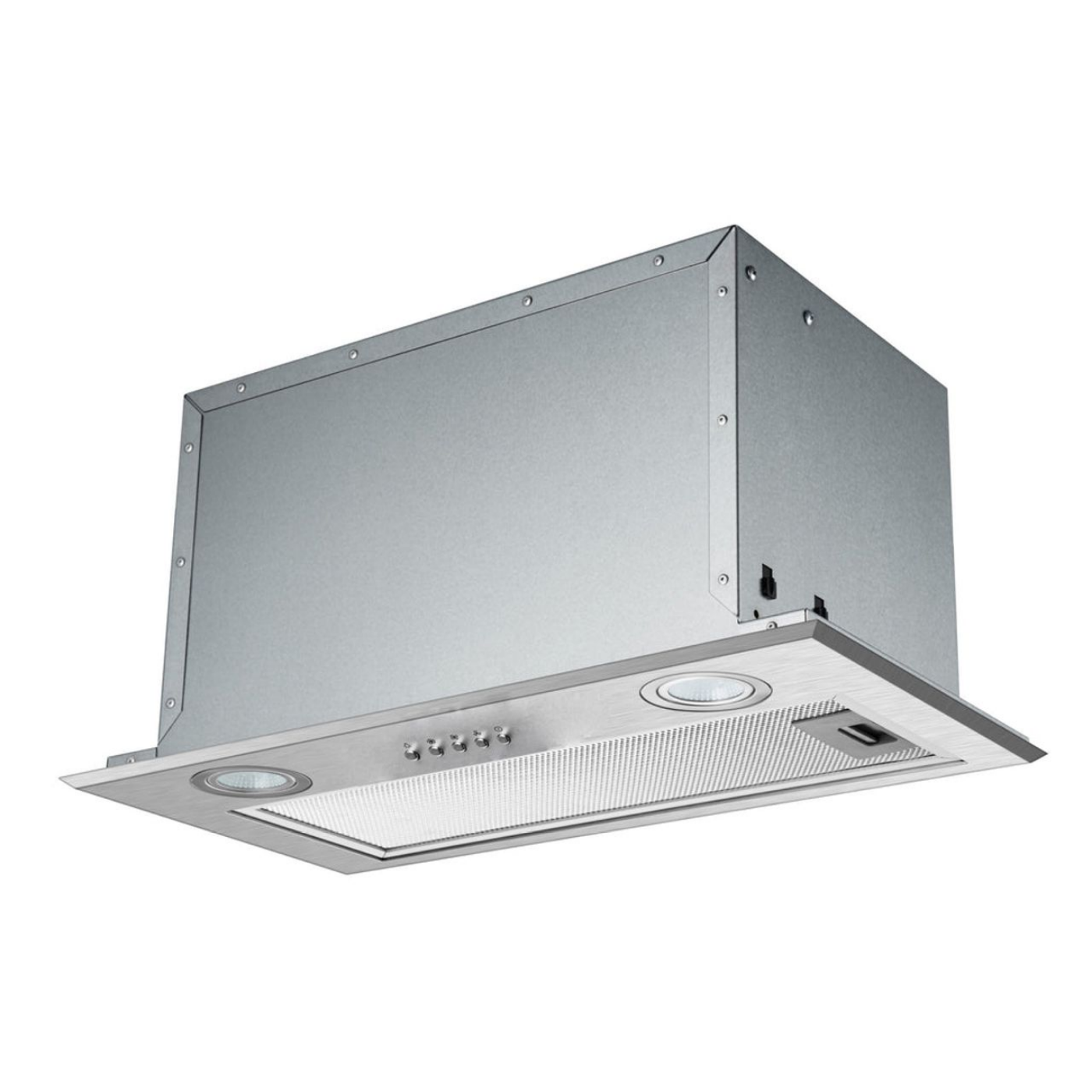 700mm Concealed Black Kitchen Rangehood - Ideal for Clean-Lined Cooking Spaces