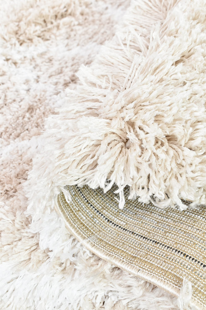 Stylish Cobi Beige 8746A Rug with 60mm Thick Pile