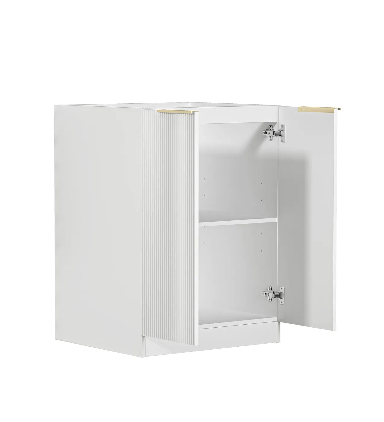Hot Deal! BURLEIGH White Laundry Base Cabinet (632x880x584)