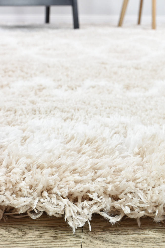 Stylish Cobi Beige 8746A Rug with 60mm Thick Pile