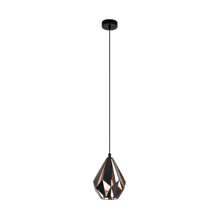 Hot Sale! CARLTON1 97N Steel Black Pendant Light for Stunning Lighting