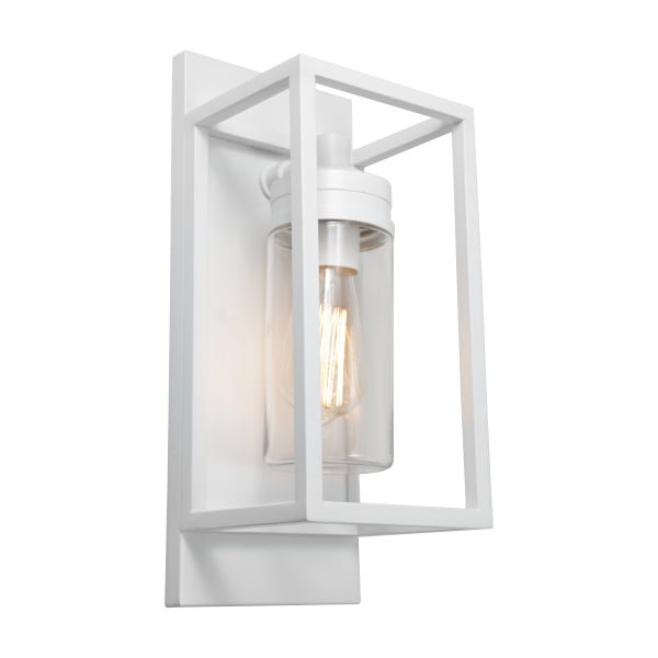 Hot Sale! Bryant 1Lt Exterior Wall Light in White Color