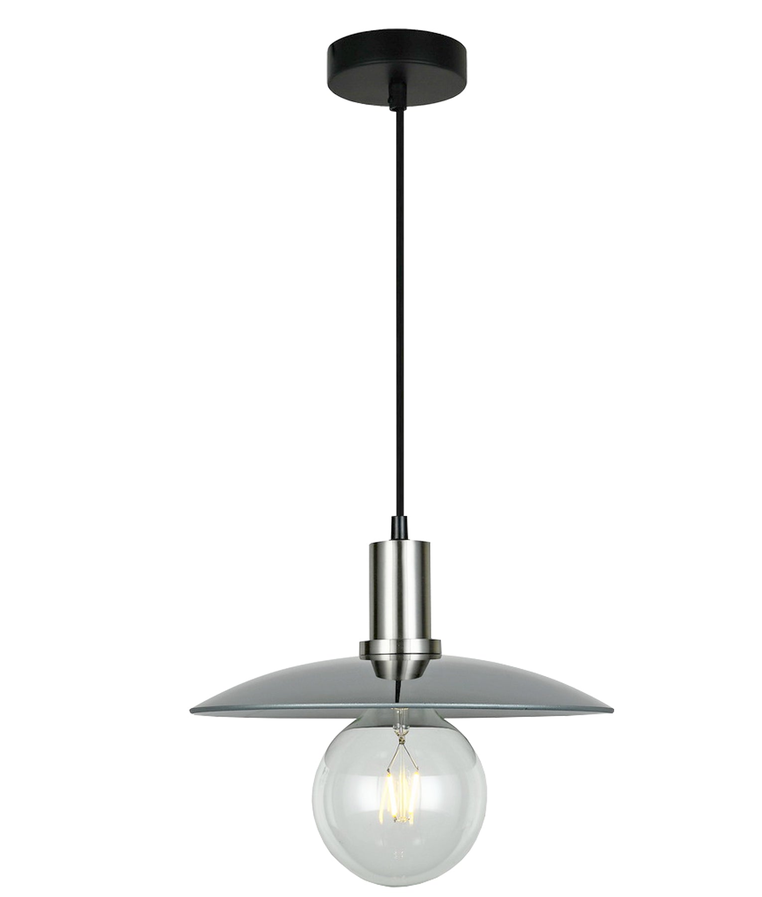 Hot Deal! Large Interior Glass Coolie-Shape Pendant Light