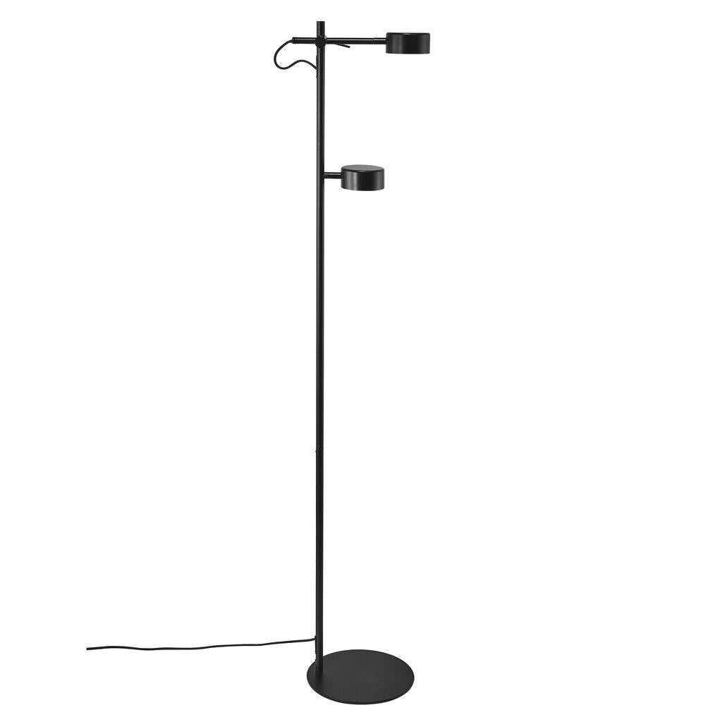Hot Sale! Clyde Black Floor Lamp - Ideal for Reading with Mood - Adjusting Function