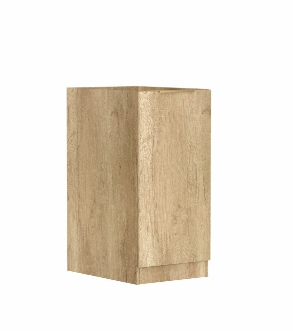 Byron Laundry Base Cabinet in Natural Oak with Internal Drawer (415x584x880)