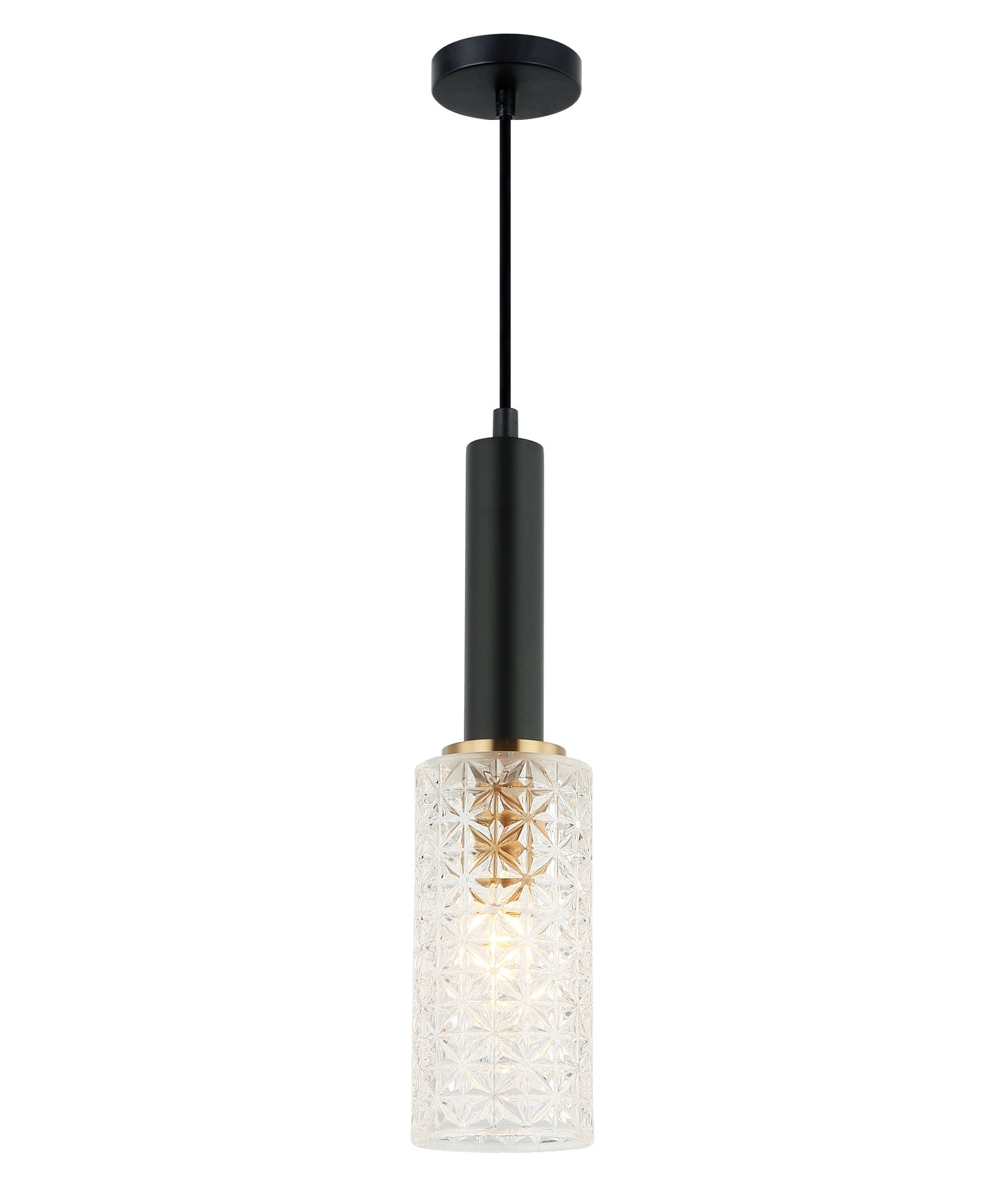 Hot Sale: Interior Oblong Cut Glass Single Pendant Light for Indoor Use
