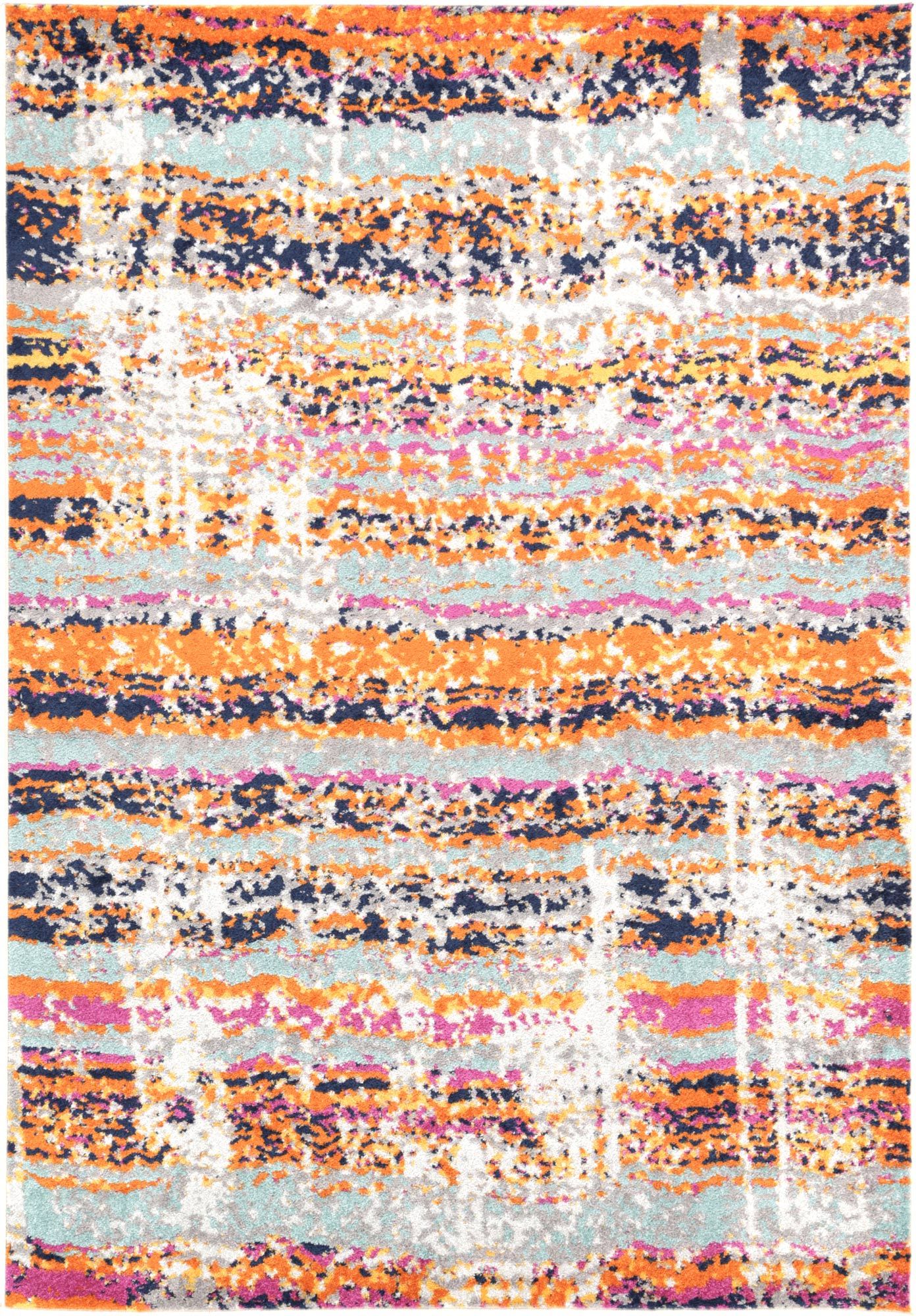 Hot Sale! Palermo Ancona Multi - Patterned Power Loomed Polypropylene Rug for Your Home