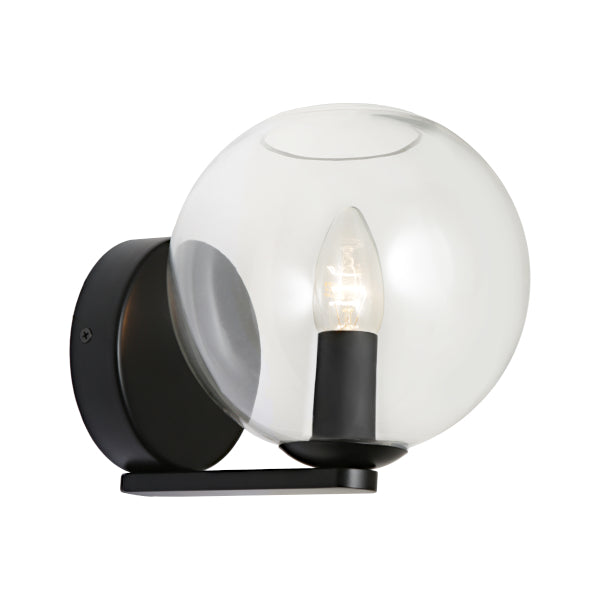 Orpheus 1Lt Black Wall Light - Stylish Lighting for Your Home